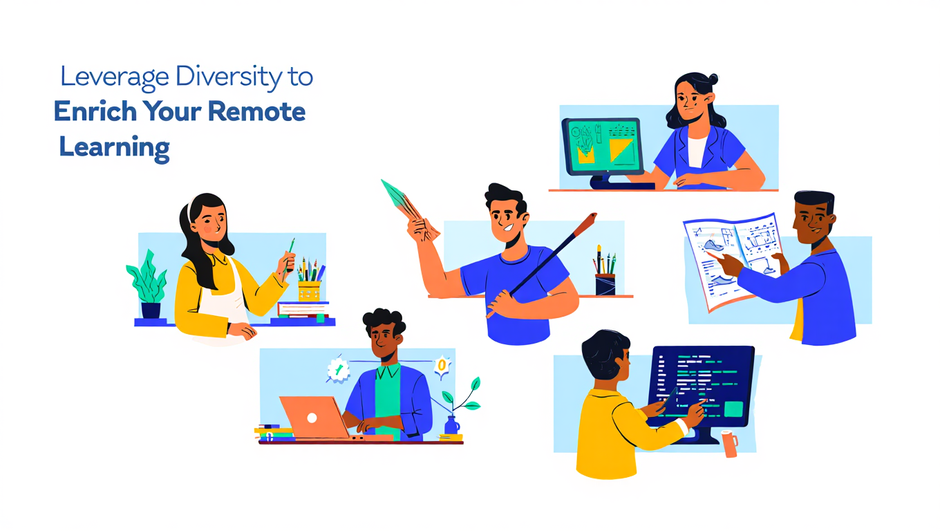 Leverage Diversity to Enrich Your Remote Learning