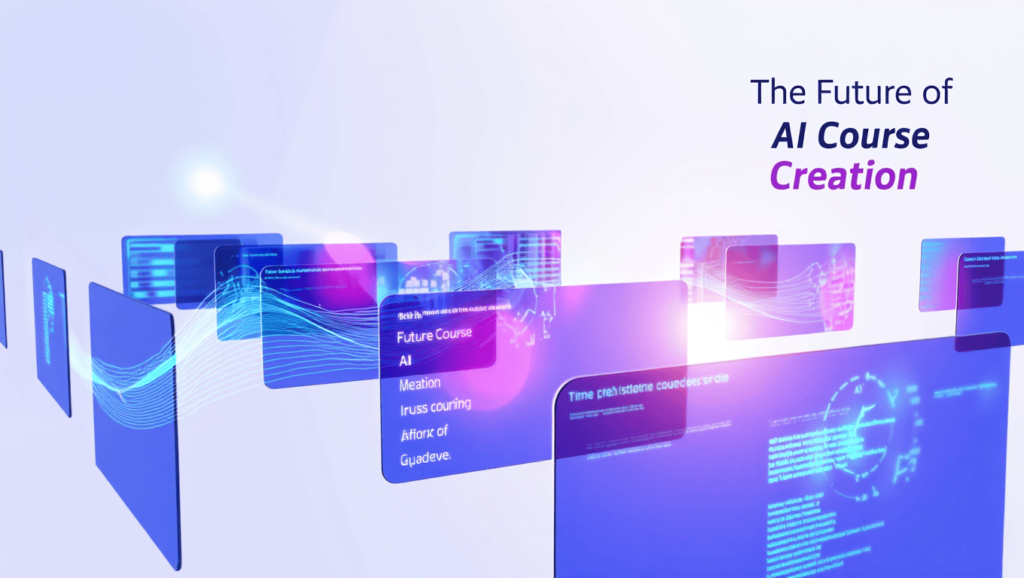 The Future of AI Course Creation 
